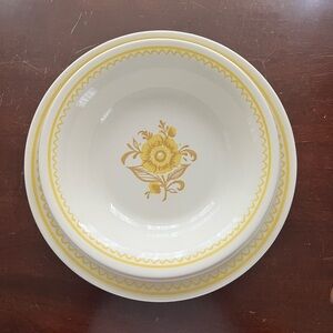 Royal China Jeannette Jubilee Plates and Bowl